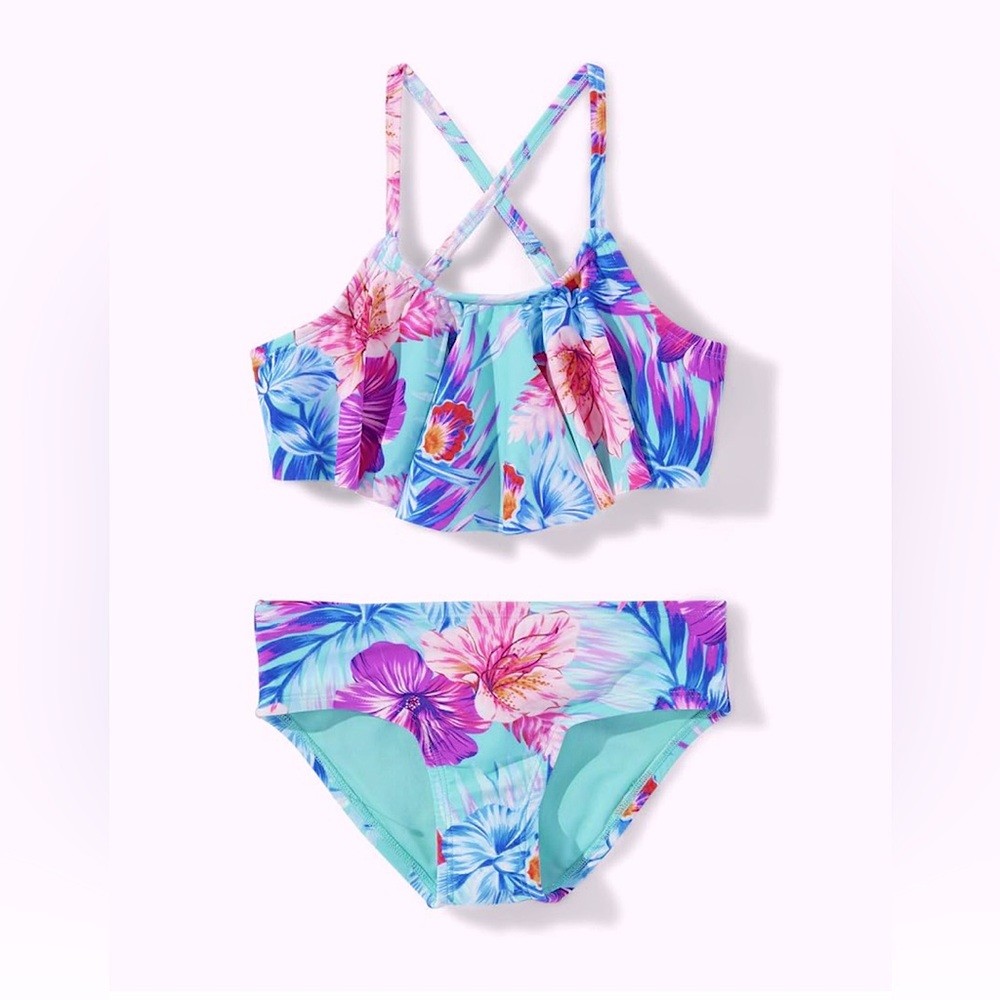 Sugar & Jade Tropical Two Piece Bikini - NWT
